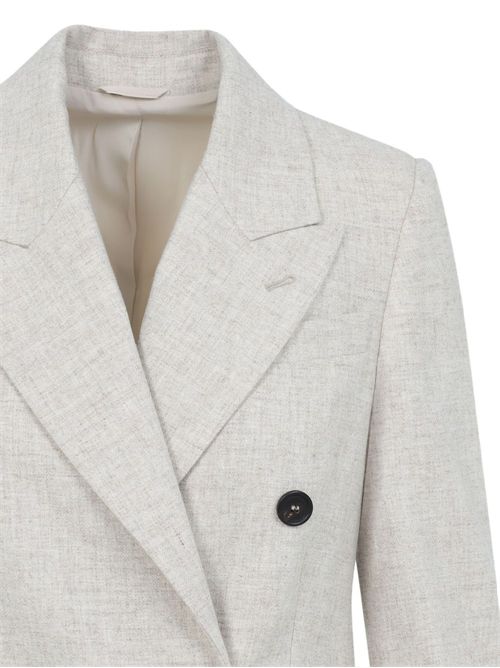 Wool and Cashmere Blazer BRUNELLO CUCINELLI | MB1627414C012